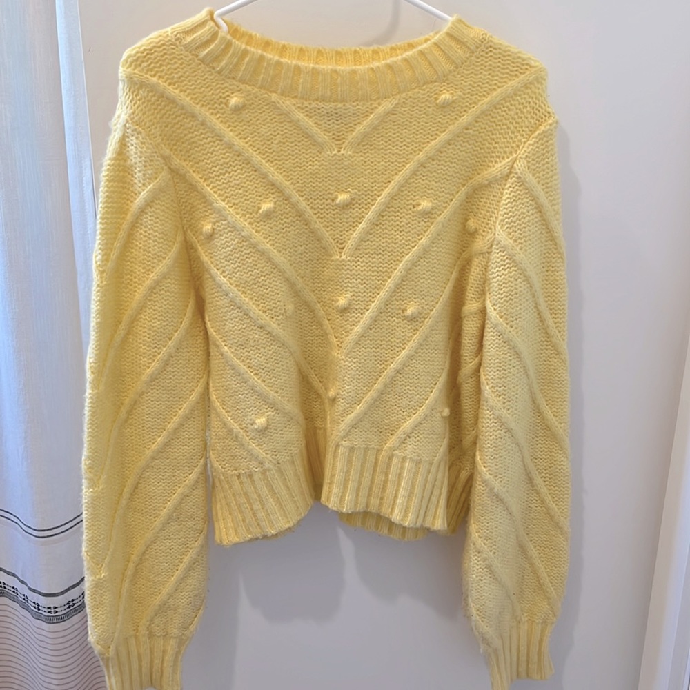 SO Yellow Sweater